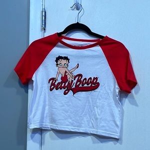 Betty Boop Crop Top